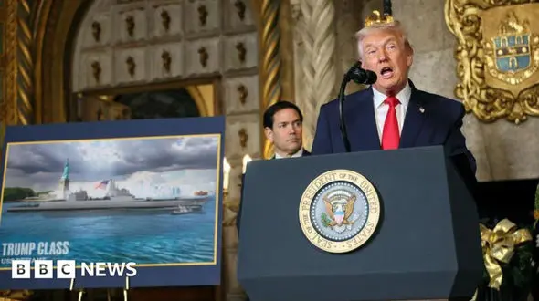 ناوهای جنگی جدید نیروی دریایی آمریکا با «کلاس ترامپ» تولید می شود