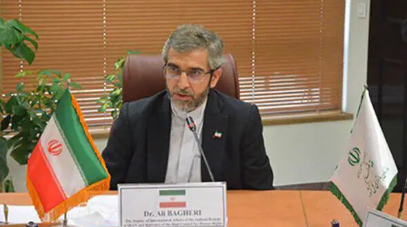 علی باقری : به مذاکرات برجام خوش بین هستم+فیلم