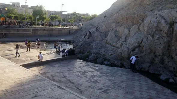 چشمه علی تهران هنوز خشک نشده است 