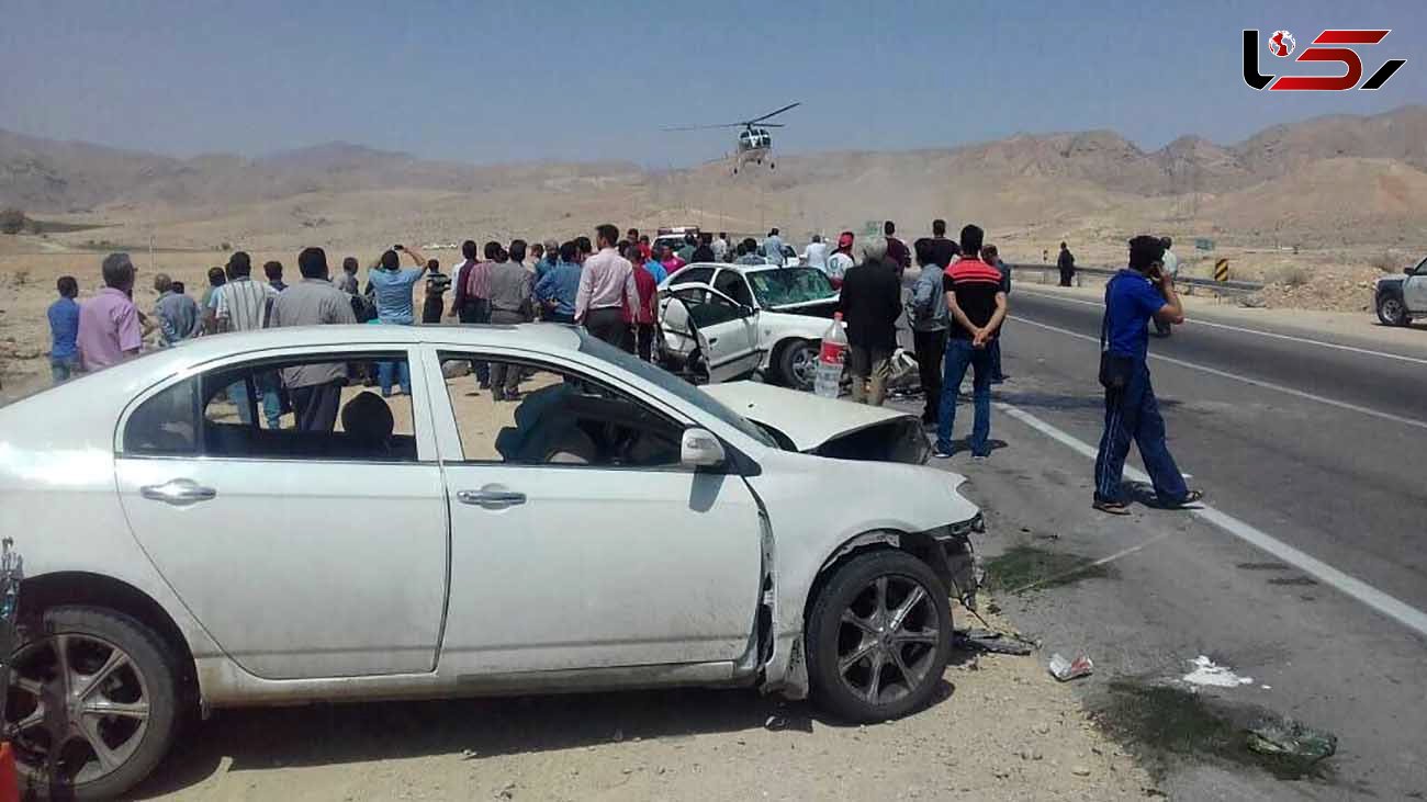 واژگونی خودروی لیفان با 2 کشته و یک مجروح در قزوین