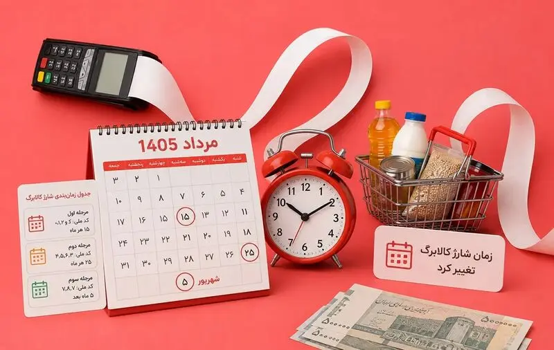 جزئیات جدید تغییر زمان شارژ کالابرگ براساس کد ملی