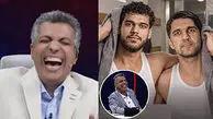 فیلم خندهای دیده نشده عادل فردوسی‌پور / سوتی مهمان برنامه از دوش گرفتن با هم تیمی اش