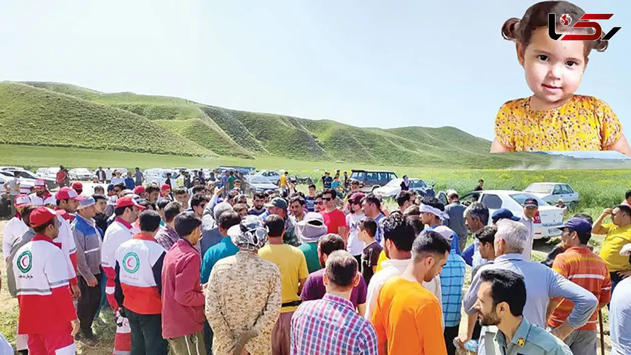 اولین تصاویر از پیدا شدن یسنا دختر گم شده گلستانی
