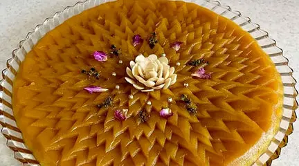 30 ایده خلاقانه و سنتی دیزاین حلوا / سوالات متداول درباره تزئین حلوا