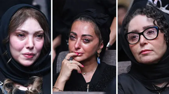 نگاهی به استایل هنرمندان در مراسم یادبود اکبر عبدی/ از نینا قاسمی و المیرا عبدی تا لیلا بلوکات و مریم مومن