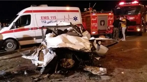 مرگ 2 مرد بخاطر یک درخت در چالوس+ عکس