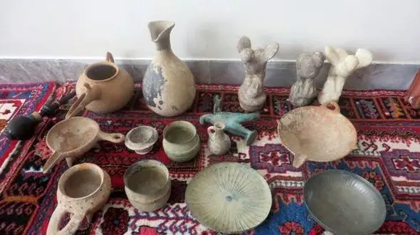 پیدا شدن آثار باستانی عصر آهن در همدان + عکس 