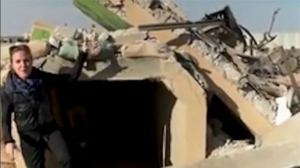  اولین فیلم از لحظه برخورد موشک‌های ایران در پایگاه امریکا / عمق تخریب را ببینید !