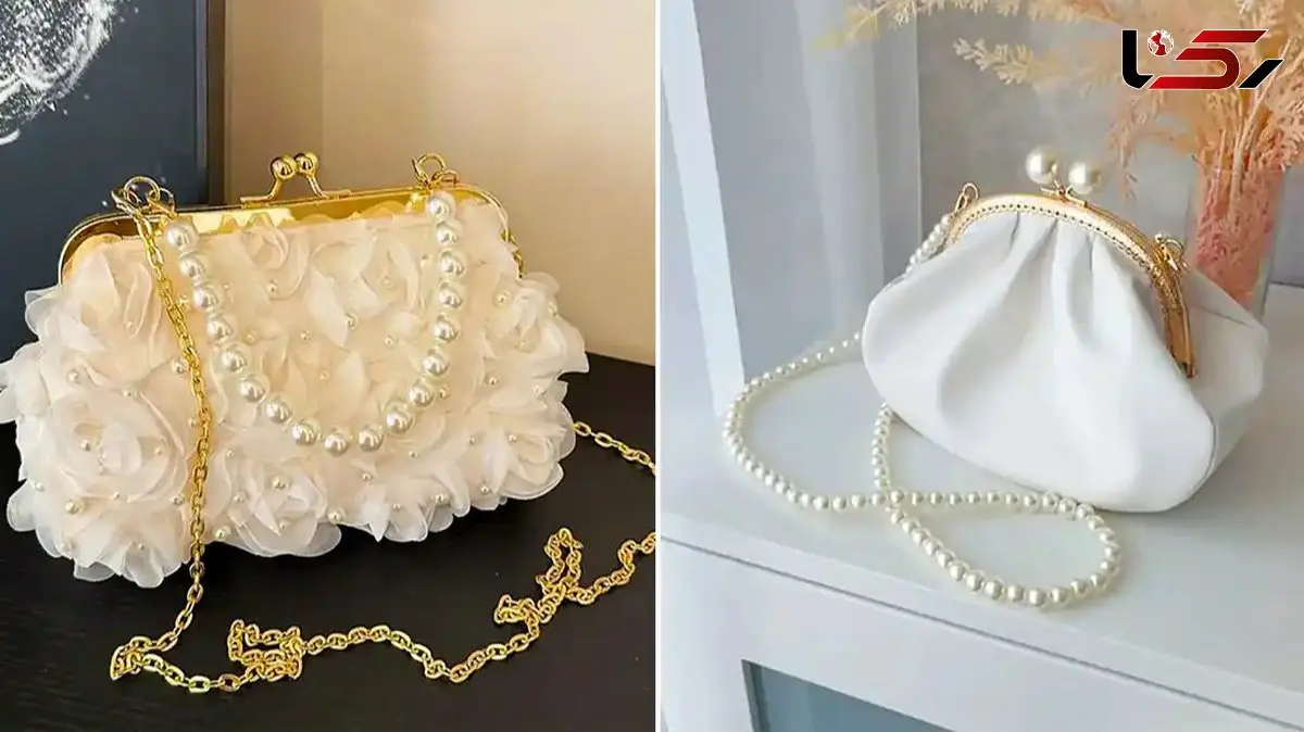 زیباترین کیف های سفید نوعروس؛ 15 پیشنهاد لاکچری برای عروسی