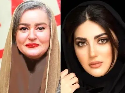 ماجرای بانمک فال گوش ایستادن نعیمه نظام‌دوست پشت در اتاق هلیا امامی/ آخه جر و بحث کردن‌هاشونم مثل خودشون شیرین و جذابه