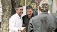 عکس سفر در زمان / علی دایی، عابدزاده، افشین پیروانی و حمید استیلی در نماز جمعه تهران   ابرستاره های فوتبال در دهه 70