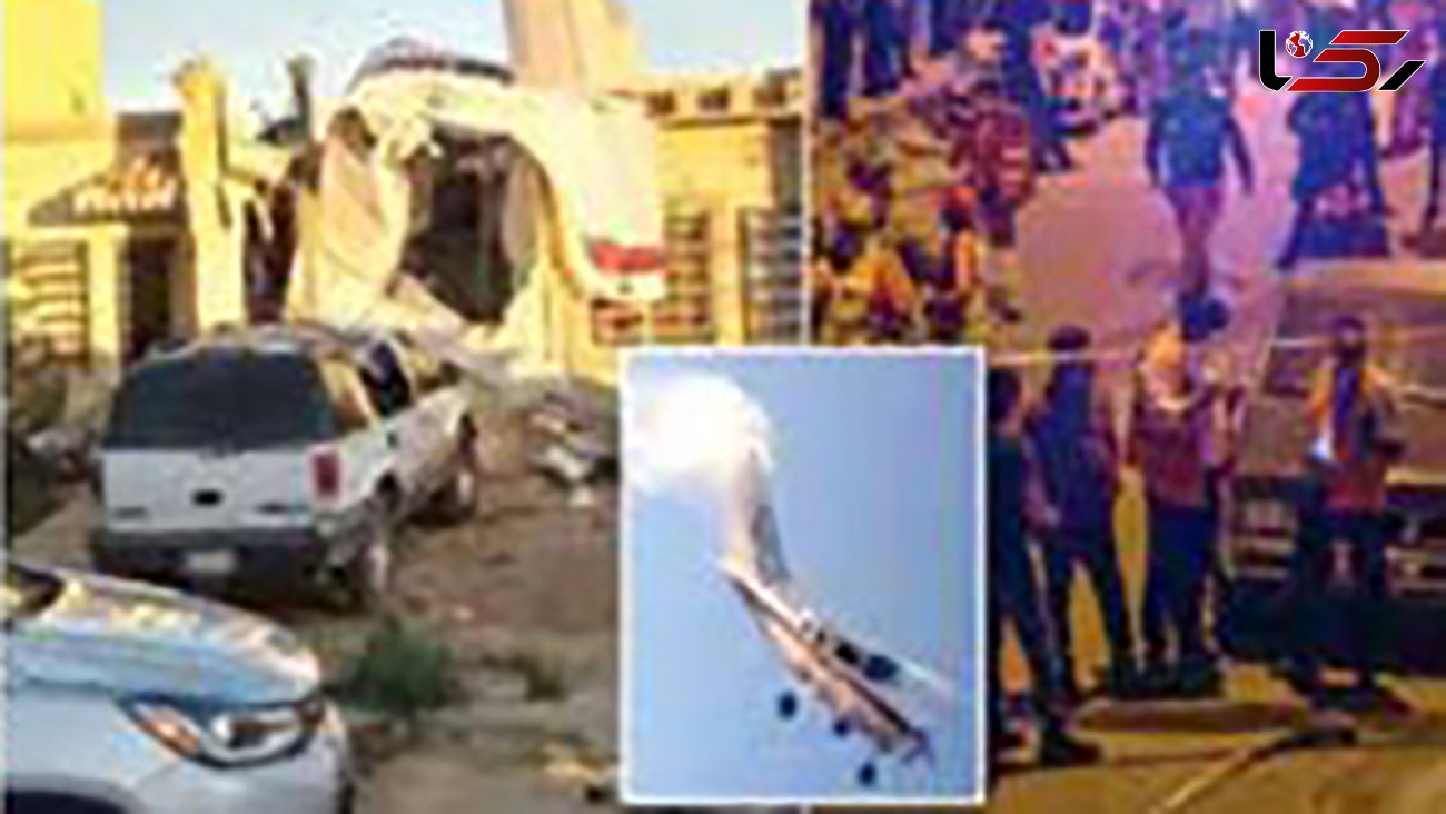سقوط مرگبار هواپیما در منطقه مسکونی متعلق به موادفروشان+عکس