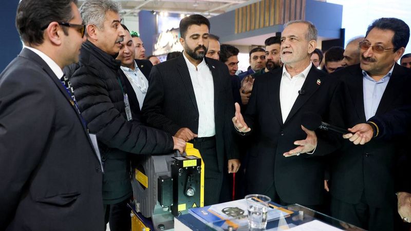 مسعود پزشکیان با حضوردر سومین نمایشگاه بین‌المللی تجارت با اوراسیا