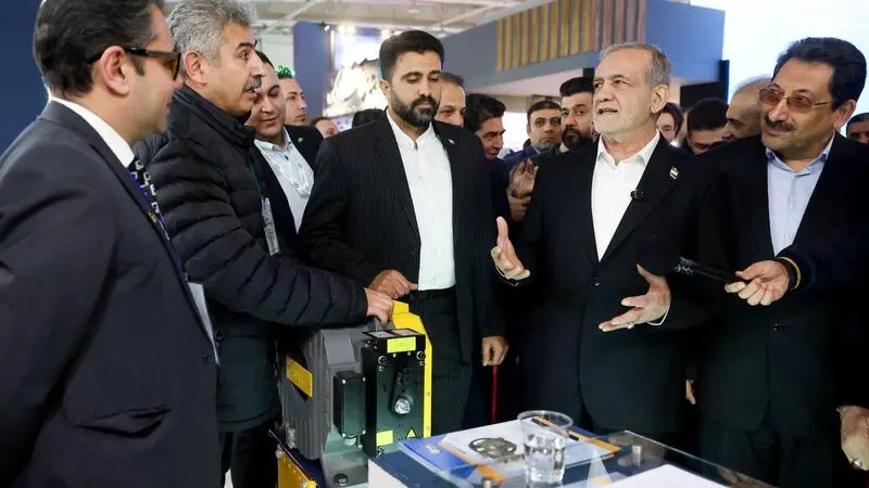مسعود پزشکیان با حضوردر سومین نمایشگاه بین‌المللی تجارت با اوراسیا