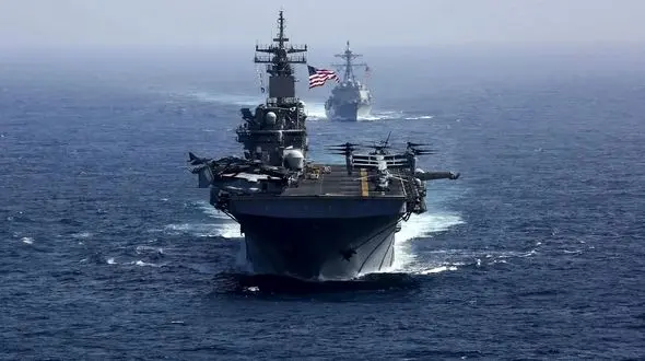 خلیج فارس در سایه ناوها؛ پیام سیاسی یا ماشه جنگ؟