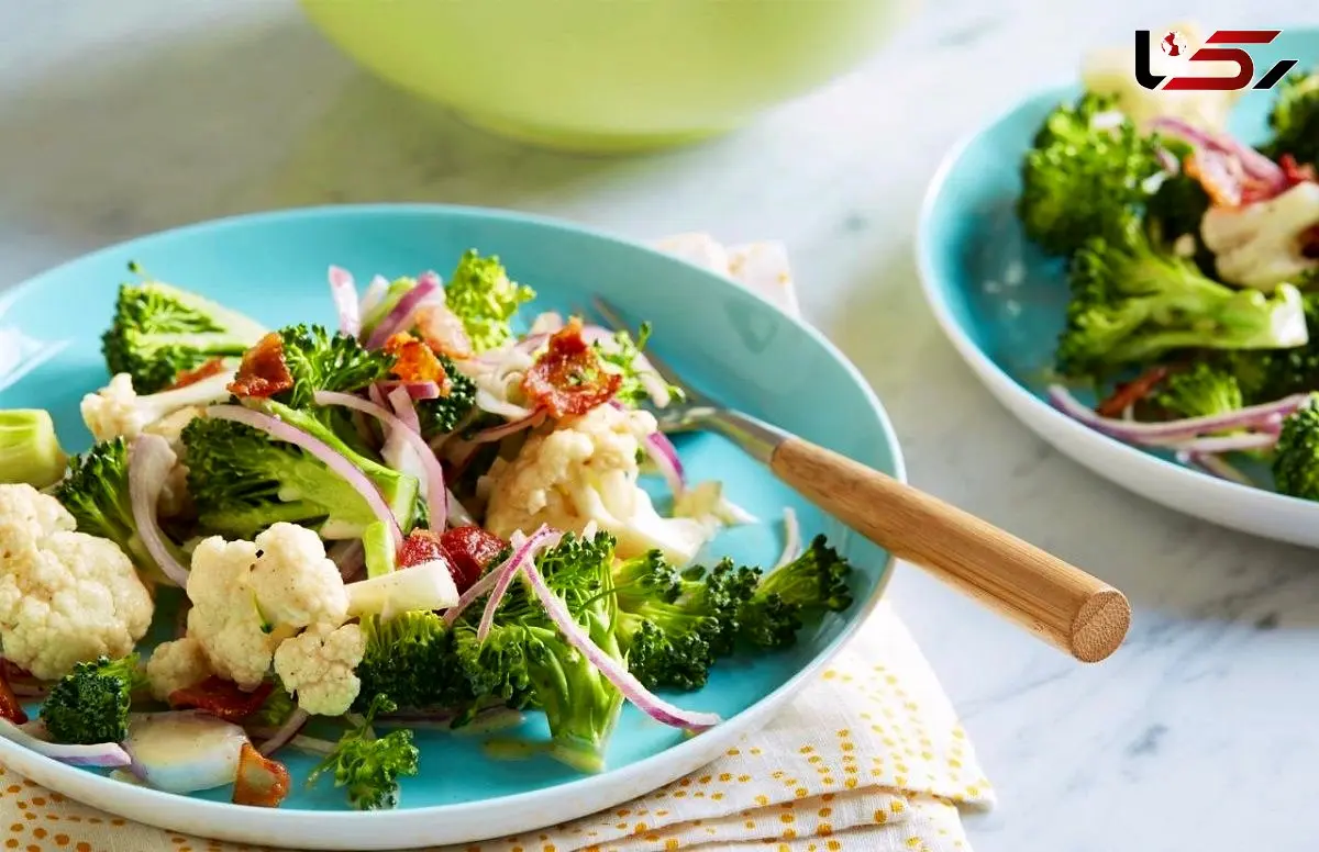 طعم دلنشین سبزیجات در خوراک گل کلم + فیلم