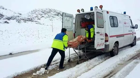 نجات ۱۰۸ خانم باردار گرفتار در برف و کولاک فقط در 48 ساعت