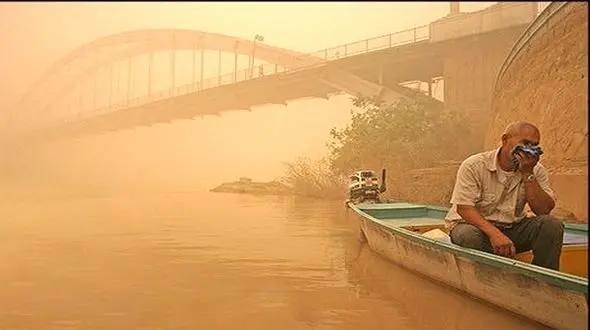 خاک خوزستان را خفه کرد / گرد و غبار در اهواز و سوسنگرد؛ 6 برابر حد مجاز