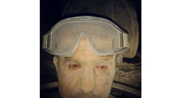 شرافت را در چشمان این سرباز سوری ببینید +عکس 