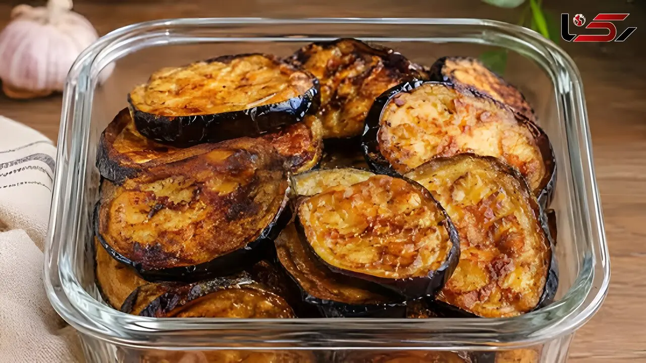 بادمجان را دیگر در روغن غرق نکنید! این روش پخت را امتحان کنید / اینفوگرافیک