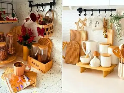 چیدمان کنار گاز: 15 ایده ساده و شیک برای آشپزخانه شما