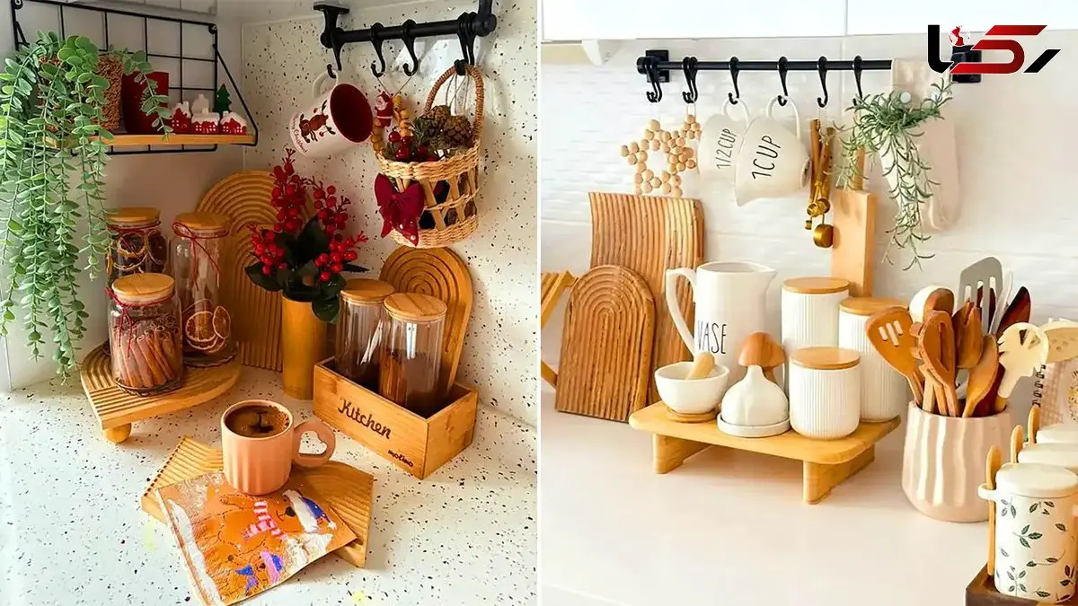 چیدمان کنار گاز: 15 ایده ساده و شیک برای آشپزخانه شما