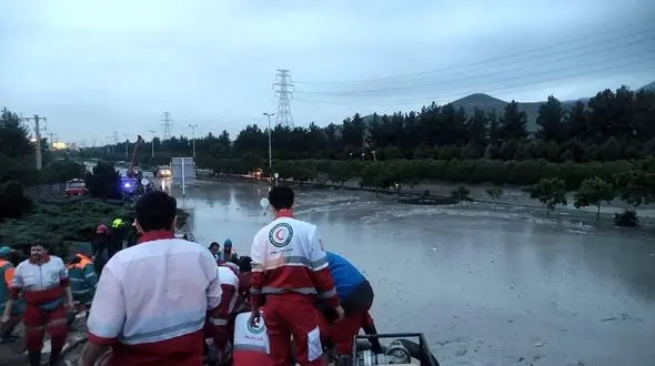 گزارش عملیات سیل وآبگرفتگی شهر مشهد مقدس / ساعت 19:00مورخ 1403/02/29