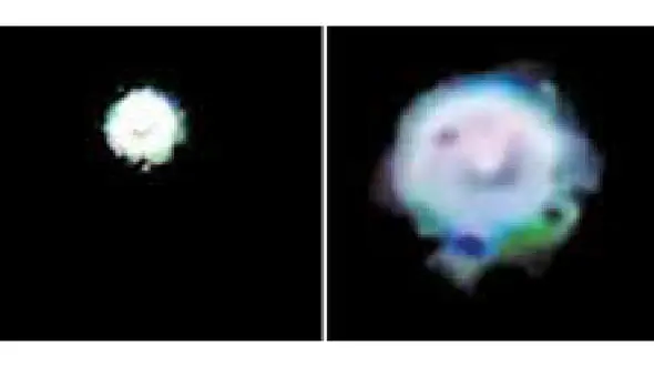 15 بشقاب پرنده عجیب بر فراز یک خانه یک زن + عکس