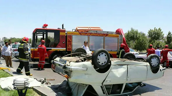 رانندگی مرگبار در بزرگراه امام علی (ع) + عکس عجیب