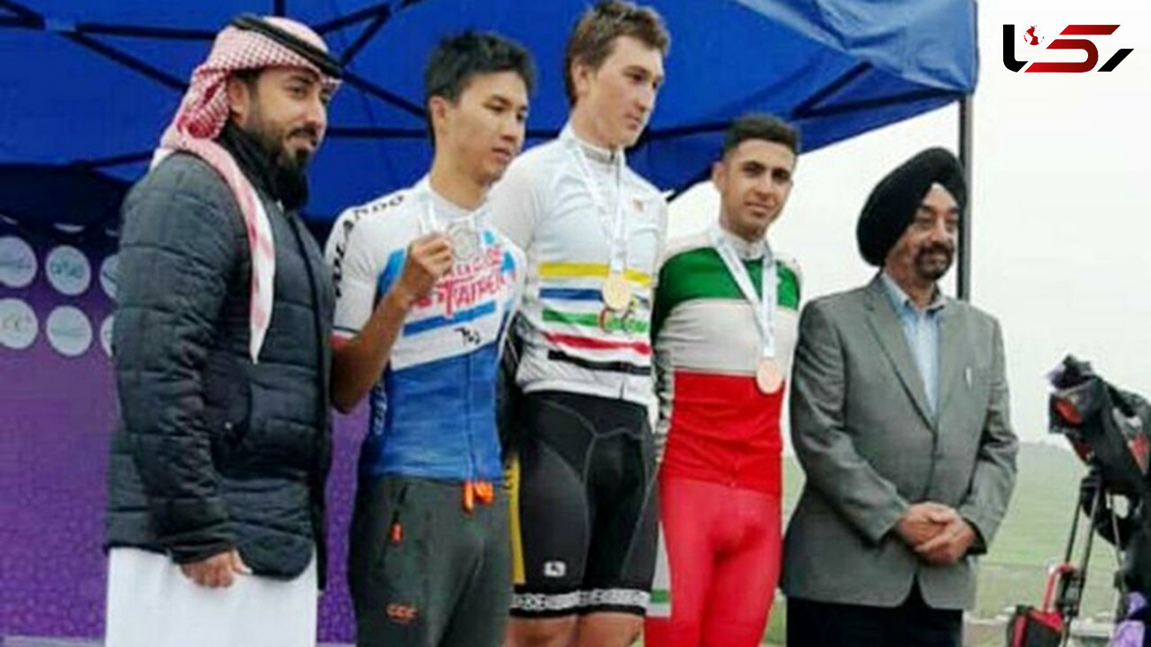 مدال برنز جمشیدیان در دوچرخه سواری جاده قهرمانی آسیا