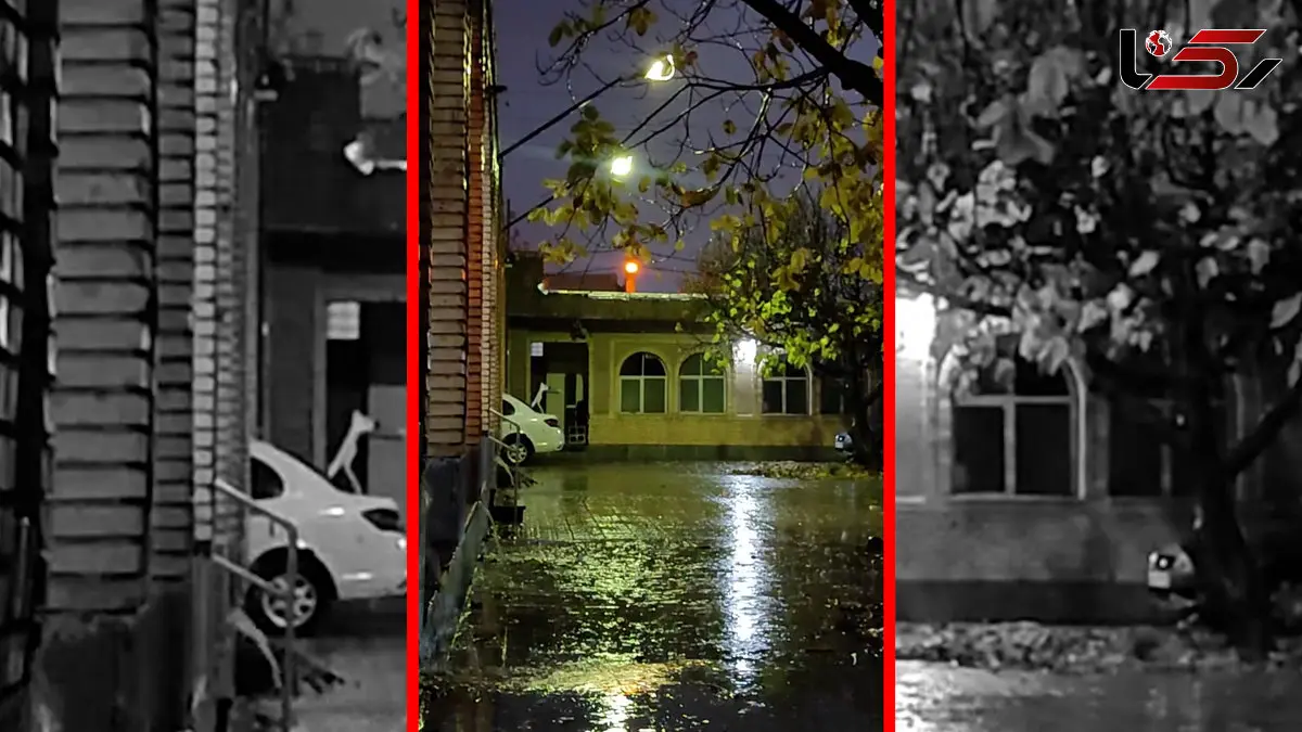 فیلم بارندگی شب گذشته در گویم شیراز