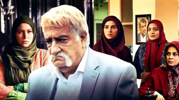 عکس؛ قاب مشترک حشمت فردوس و پری‌سیما سریال «ستایش»