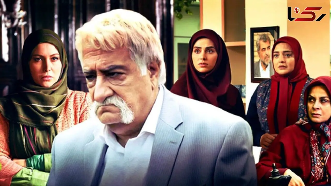 عکس؛ قاب مشترک حشمت فردوس و پری‌سیما سریال «ستایش»