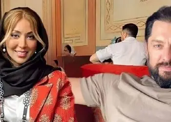 عکس ها | تیپ و استایل‌های دلنشین بهرام رادان و مینا مختاری در سفر به قشم | خوشگلترین زوج ایران 