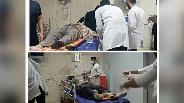 مصدومیت 3 کارگر ساختمانی مریوان به دلیل سقوط از ارتفاع