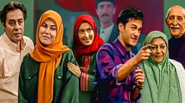 شوخی‌های بامزه رامبد جوان با حمیده خیرآبادی / ویدئوی دیده نشده از پشت صحنه سریال خاطره‌انگیز «خانه سبز»