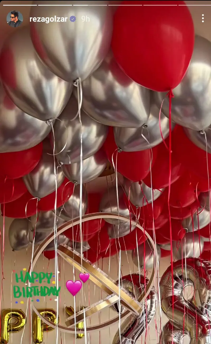 تولد آیسان آقاخانی همسر محمدرضا گلزار
