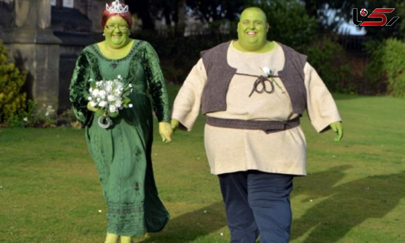 عجیب‌ترین لباس‌های عروس و داماد در دنیا + تصاویر