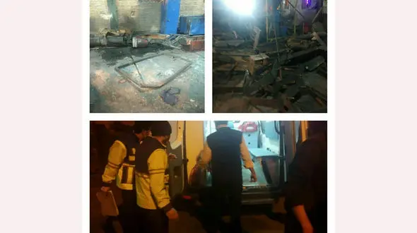 2 کشته در انفجار مهیب آذرشهر / بامداد امروز رخ داد + عکس 