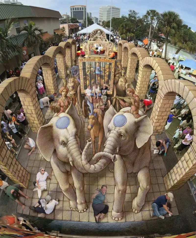 نقاشی خیابانی