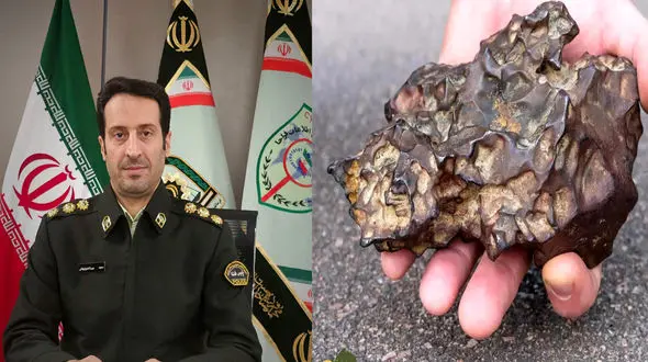 فروش شهاب سنگ پایتخت 7 در تهران / پلیس فتا سه مرد را بازداشت کرد