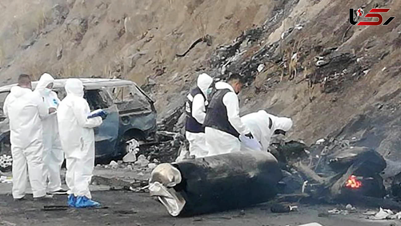 تصادف مرگبار تانکر در بزرگراه مکزیک با حداقل ۱۴ کشته