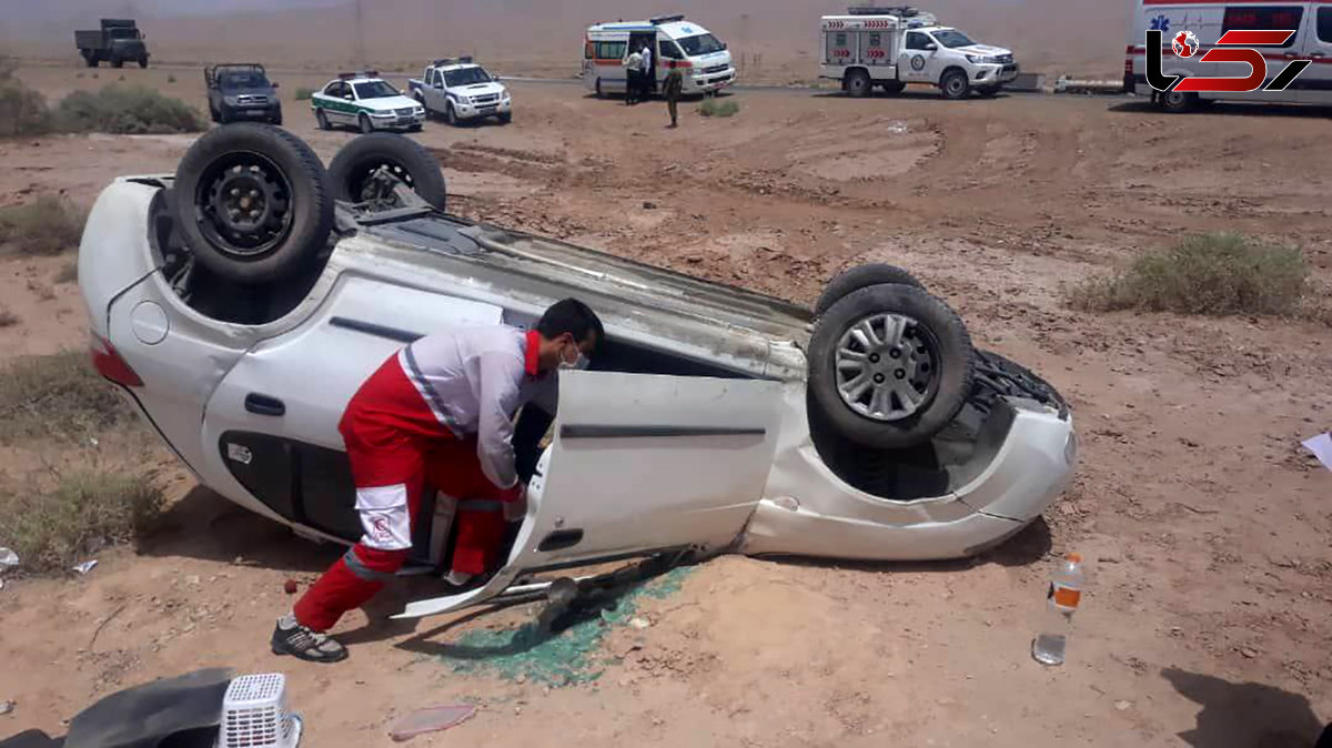 یک فوتی و چهار مصدوم در حادثه تصادف بلوار قرنی یاسوج