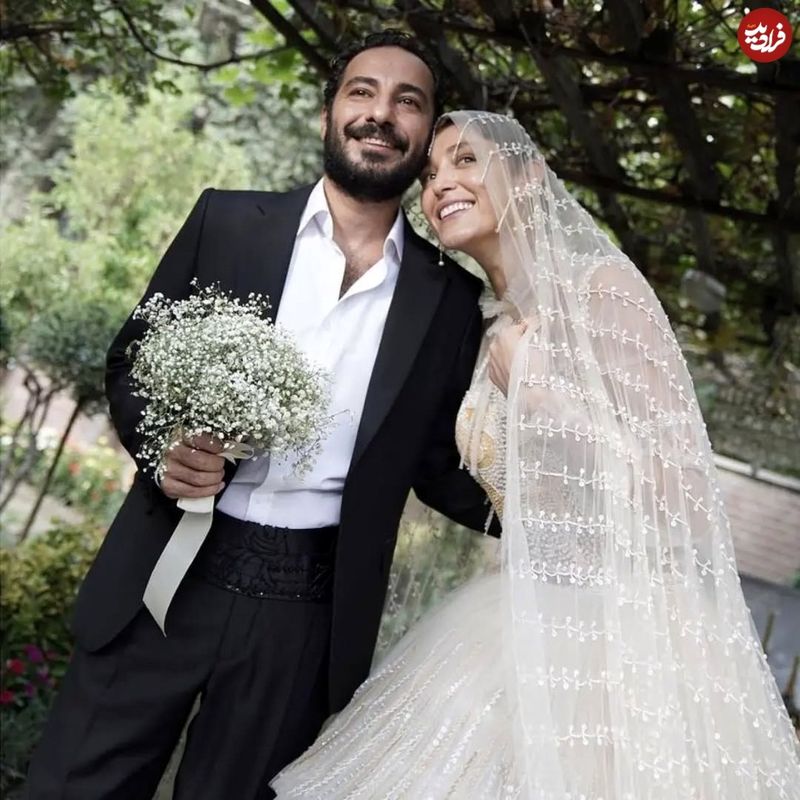 تصویر مراسم عروسی نوید محمدزاده و فرشته حسینی