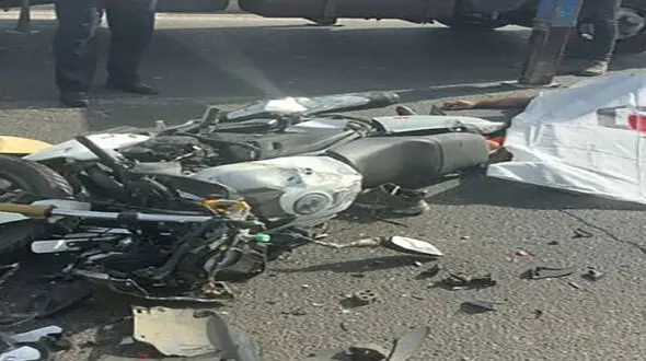 جان باختن دو راکب موتورسیکلت در اتوبان همت + جزئیات