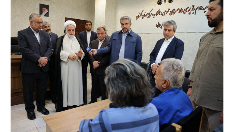بازدید محسنی اژه ای رئیس قوه قضائیه از دادسرای مرکز استان گلستان