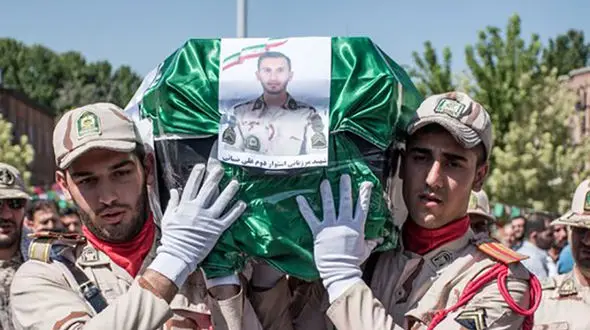 پیکرمرزبان شهید علی ضیایی در ارومیه تشییع شد
