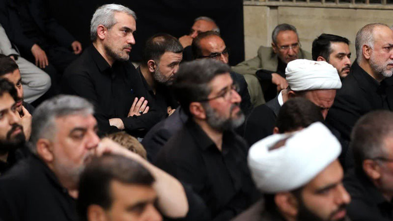 مراسم عزاداری امام حسین (ع) در حسینیه امام خمینی برگزار شد