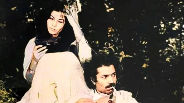 تونل زمان؛ علی نصیریان و پوری بنایی در فیلم «مهر گیاه»؛ سال ۱۳۵۴