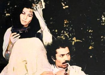 تونل زمان؛ علی نصیریان و پوری بنایی در فیلم «مهر گیاه»؛ سال ۱۳۵۴